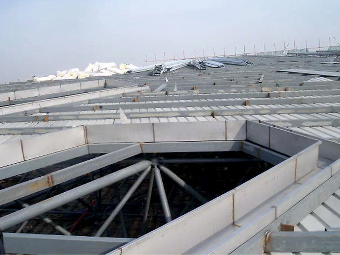 东阳安吉县体育馆网架